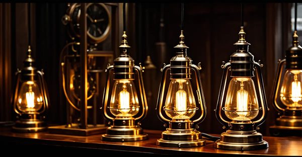 Discover timeless elegance with steampunk lamps today!